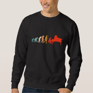 Moletom Pianista de Piano com Instrumento Musical
