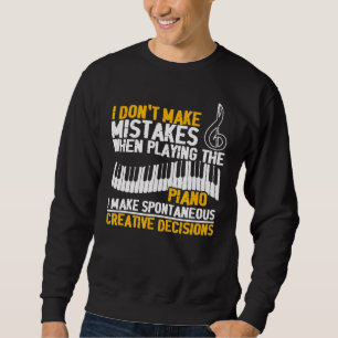 Moletom Pianista Pianista Instrumento Musical M