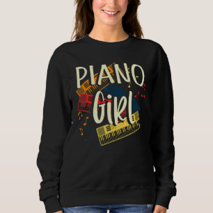 Moletom Pianista Rapariga