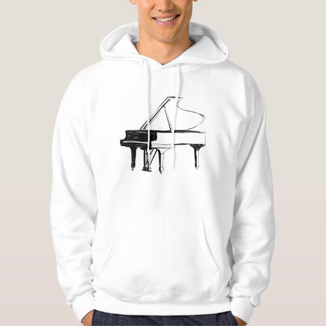 Moletom Piano Esboço (Frente)