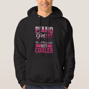 Moletom Piano Garota Como Uma Garota Normal Mas Pianista M