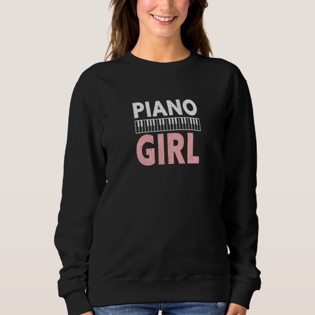 Moletom Piano Moça Mulher (Frente)