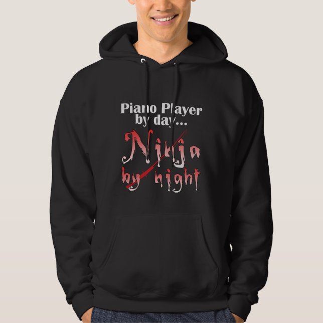 Moletom Piano Player Ninja (Frente)