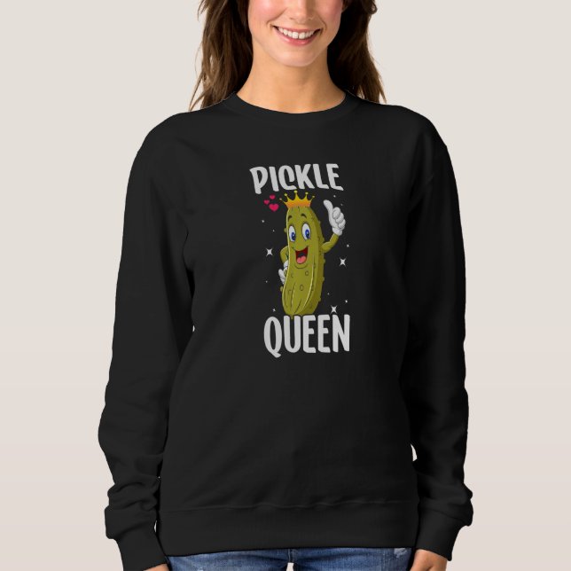 Moletom Pickle queen girls Cucumber (Frente)