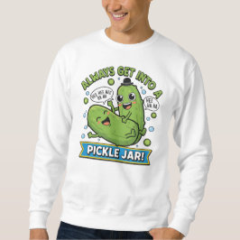 Moletom Pickle Trouble Tee – Cartoon Pun