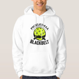 Moletom Pickleball Blackbelt - Mestre de Pickleball Engraç