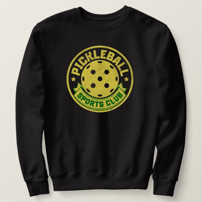 Moletom Pickleball Club Pickleball Say (Frente do Design)