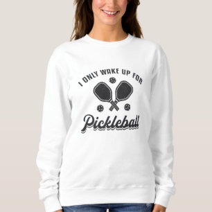 Moletom Pickleball Eu Só Acordar Para Pickleball Dink