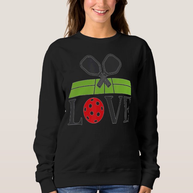 Moletom Pickleball Love Pickleball Play Pickleball (Frente)