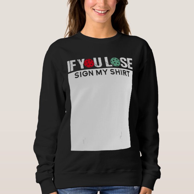 Moletom Pickleball Match Day Pickleball Old And Young Play (Frente)