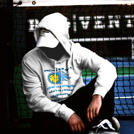 Moletom Pickleball Melhora a Memória Camisola Divertida pa