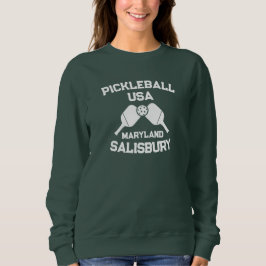 Moletom Pickleball Paddle & Ball Salisbury Maryland Person