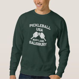 Moletom Pickleball Paddle & Ball Salisbury Maryland Person