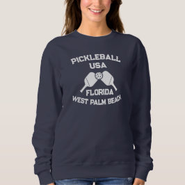 Moletom Pickleball Paddle Ball West Palm Beach EUA Persona