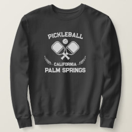 Moletom Pickleball Palm Primaveras Califórnia EUA Personal