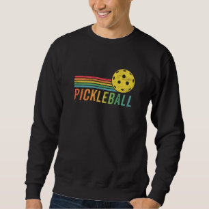Moletom Pickleball Retro Sunset Game Pickleball Fan