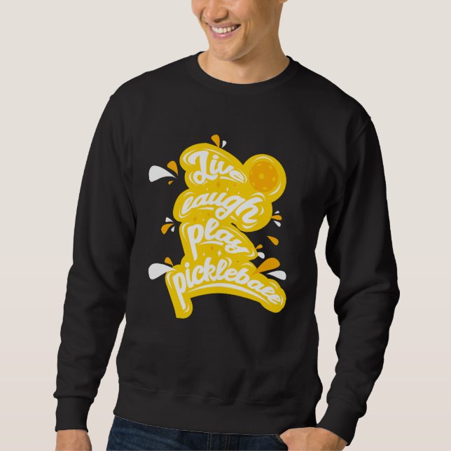 Moletom Pickleball - Viva Ria Jogue Pickleball (Frente)