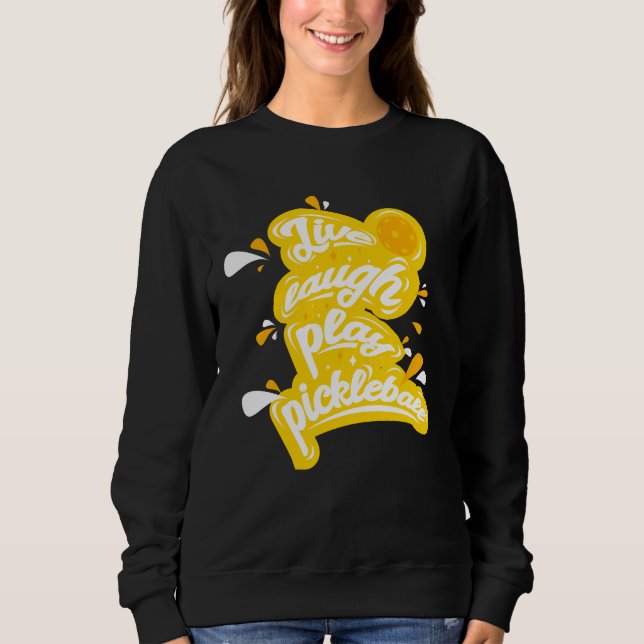 Moletom Pickleball - Viva Ria Jogue Pickleball (Frente)