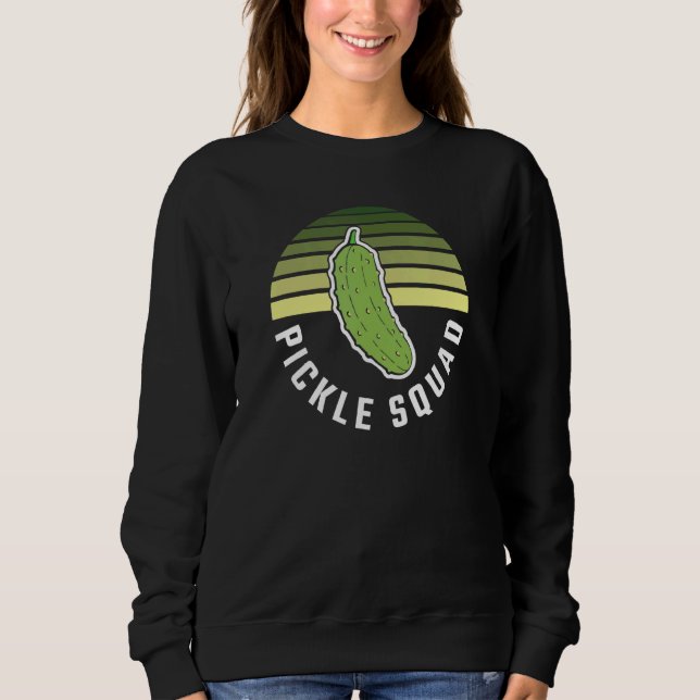 Moletom Picle Cucumber Vegan Squad Green Pickle (Frente)