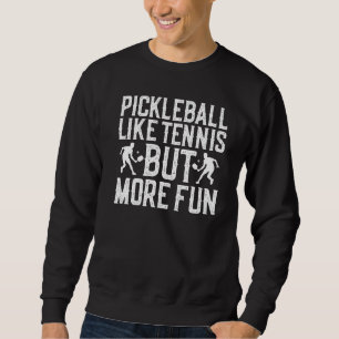 Moletom Picleball Como Tênis, Mas Mais Bola De Picles Dive