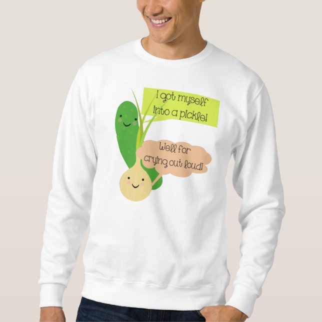 Moletom Picles e Onion Humor (Frente)
