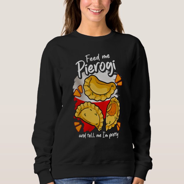 Moletom Pierogies Shirt Poland Polish Food Polish Outfit P (Frente)