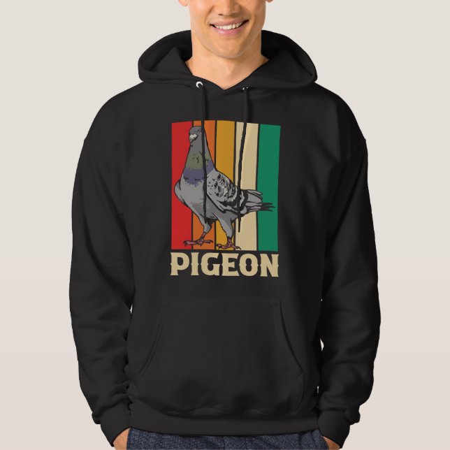 Moletom Pigeon Racing Birding Birdwatching Birdwatcher Ret (Frente)