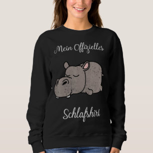 Moletom Pijama do Sono, vestido de Noite, Hippo