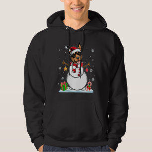 Moletom Pijama engraçado de Natal Cachorro Kelpie australi