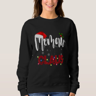 Moletom Pijamas de Natal da Família Combinando Memaw Claus