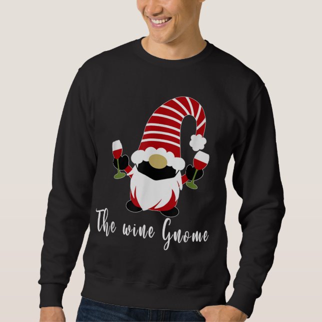 Moletom Pijamas de Natal da Máscara de Xadrez Vermelha do  (Frente)