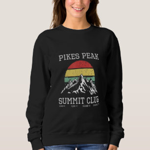 Moletom Pikes Peak Summit Club Hike Colorado Sun
