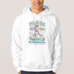 Moletom Pilates de Unicórnio e Poeira de Fada Tipografia N