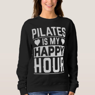 Moletom Pilates É Minha Feliz Hora