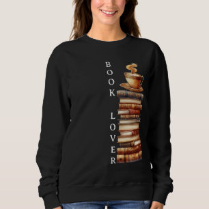 Moletom Pilha de Livros de Amante de Livros