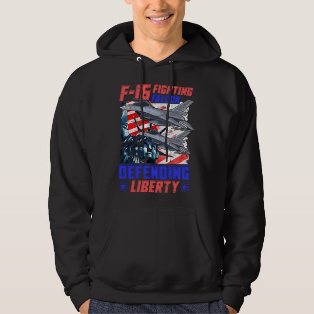Moletom Piloto de caça F 16 (Frente)