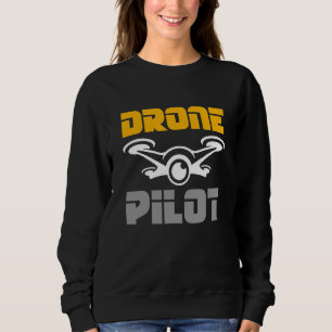 Moletom Piloto De Drone Quadcopter Para Voo De Raça Fvp