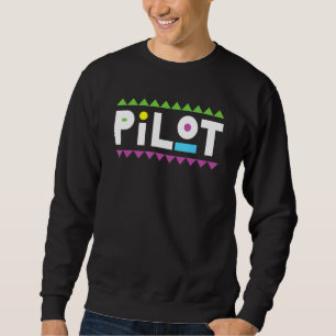 Moletom Piloto Futuro Aviador Aviador Capitão Avião Legal