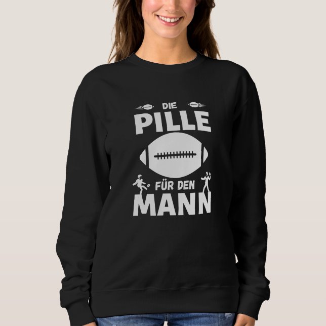 Moletom Pílula Para Vidente De Futebol (Frente)