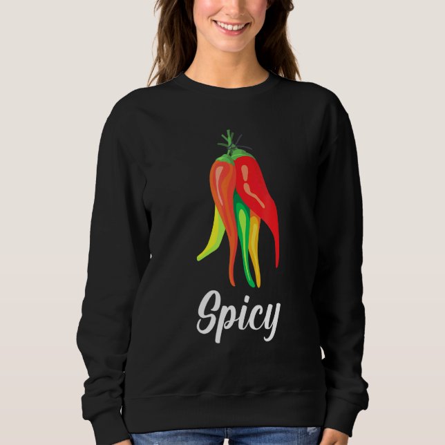 Moletom Pimenta-de-Fruta de Especiarias Picadas (Frente)