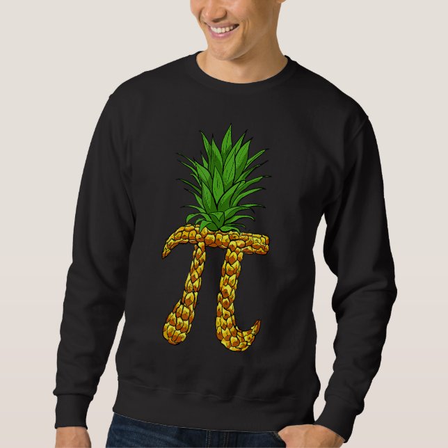 Moletom Pineapple Pi Funny Pi Day Pi Neapple Pi Pi (Frente)