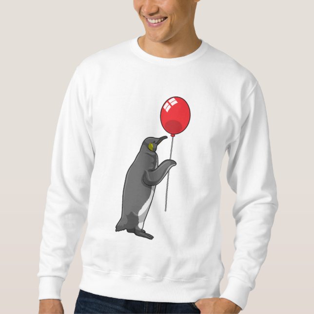 Moletom Pinguim com balão (Frente)