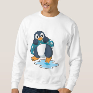Moletom Pinguim com bóia salva-vidas