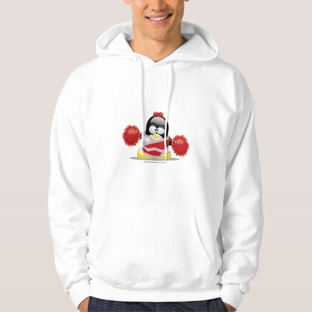 Moletom Pinguim do cheerleader (Frente)