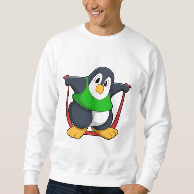 Moletom Pinguim em Malhação com cabo de navegação.PNG (Frente)