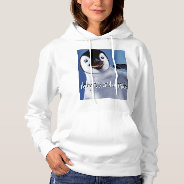 Moletom Pinguim Inverno (Frente)