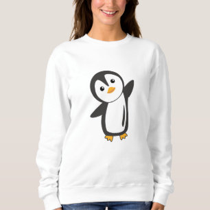 Moletom Pinguins Cutes Para Crianças Pássaros Engraçados