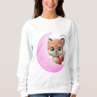 Moletom Pink Moon Fox Cute T-Shirt – Aesthetic Kawaii
