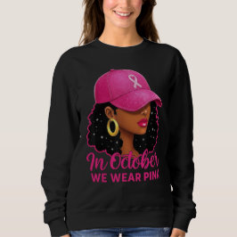 Moletom Pink Ribbon Wear October Women's Apparel