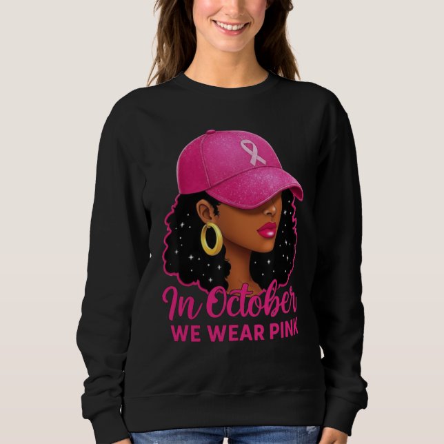 Moletom Pink Ribbon Wear October Women's Apparel (Frente)